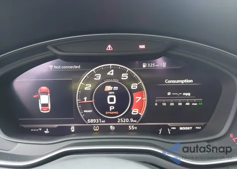 2018 Audi S5 3.0T Premium Plus из США, поврежденный, VIN WAUC4CF50JA103997